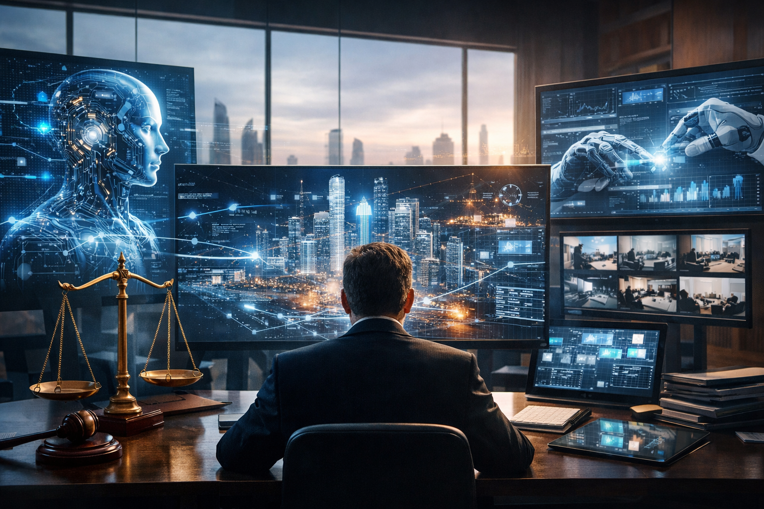 صورة تعبيرية مولّدة بالذكاء الاصطناعي