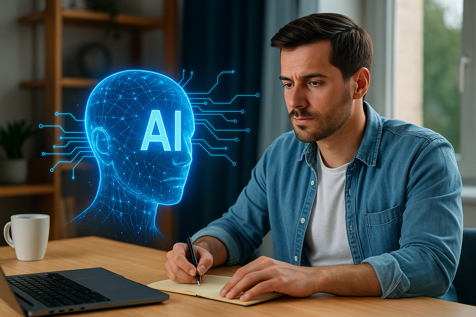 صورة تعبيرية مولّدة بالذكاء الاصطناعي