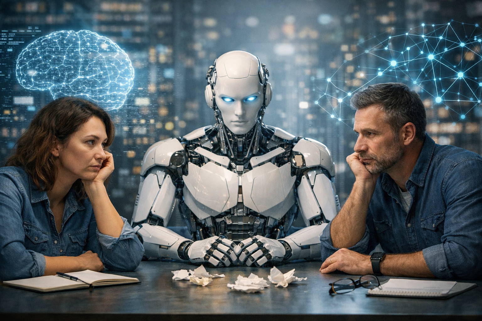 صورة تعبيرية مولّدة بالذكاء الاصطناعي