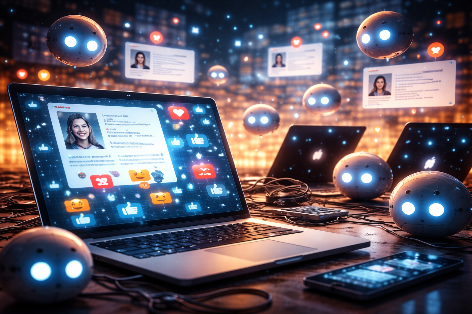 صورة تعبيرية مولّدة بالذكاء الاصطناعي