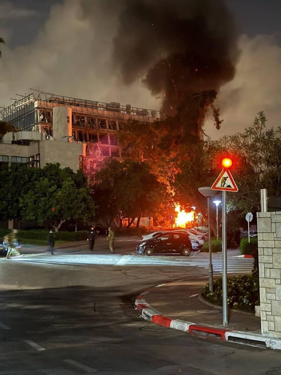 معهد وايزمان الإسرائيلي عقب الضربات الإيرانية