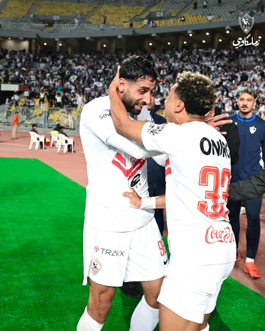 لاعبو الزمالك. (حساب الزمالك على إكس)