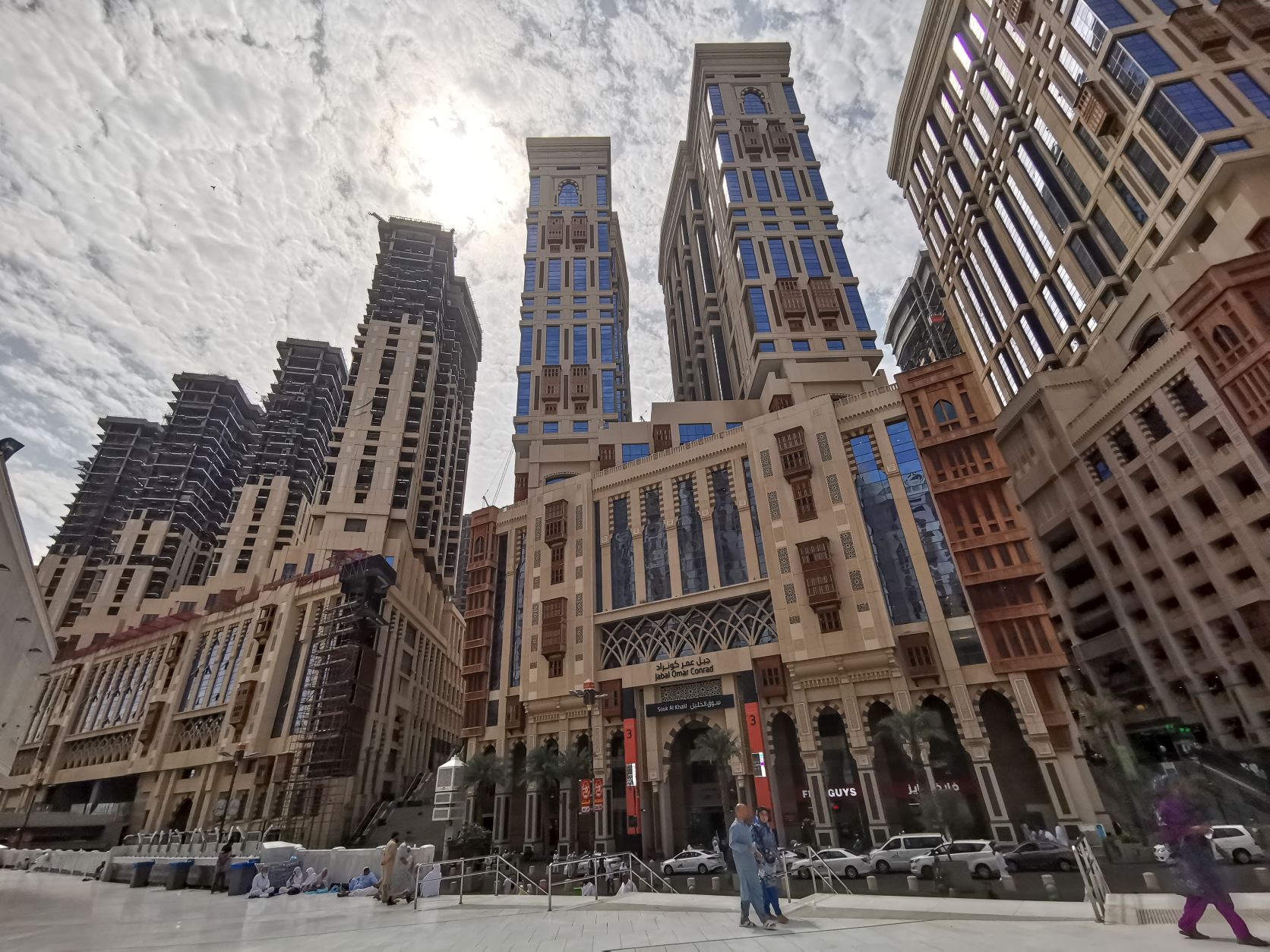 مشروع جبل عمر في مكة المكرمة (أ ف ب)