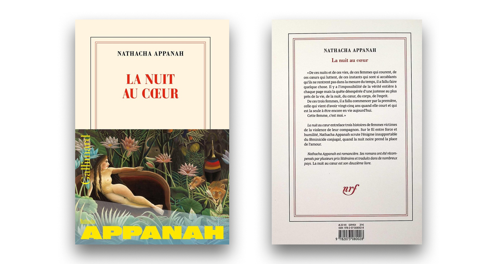 غلاف كتاب ناتاشا أبّانا. (غاليمار)