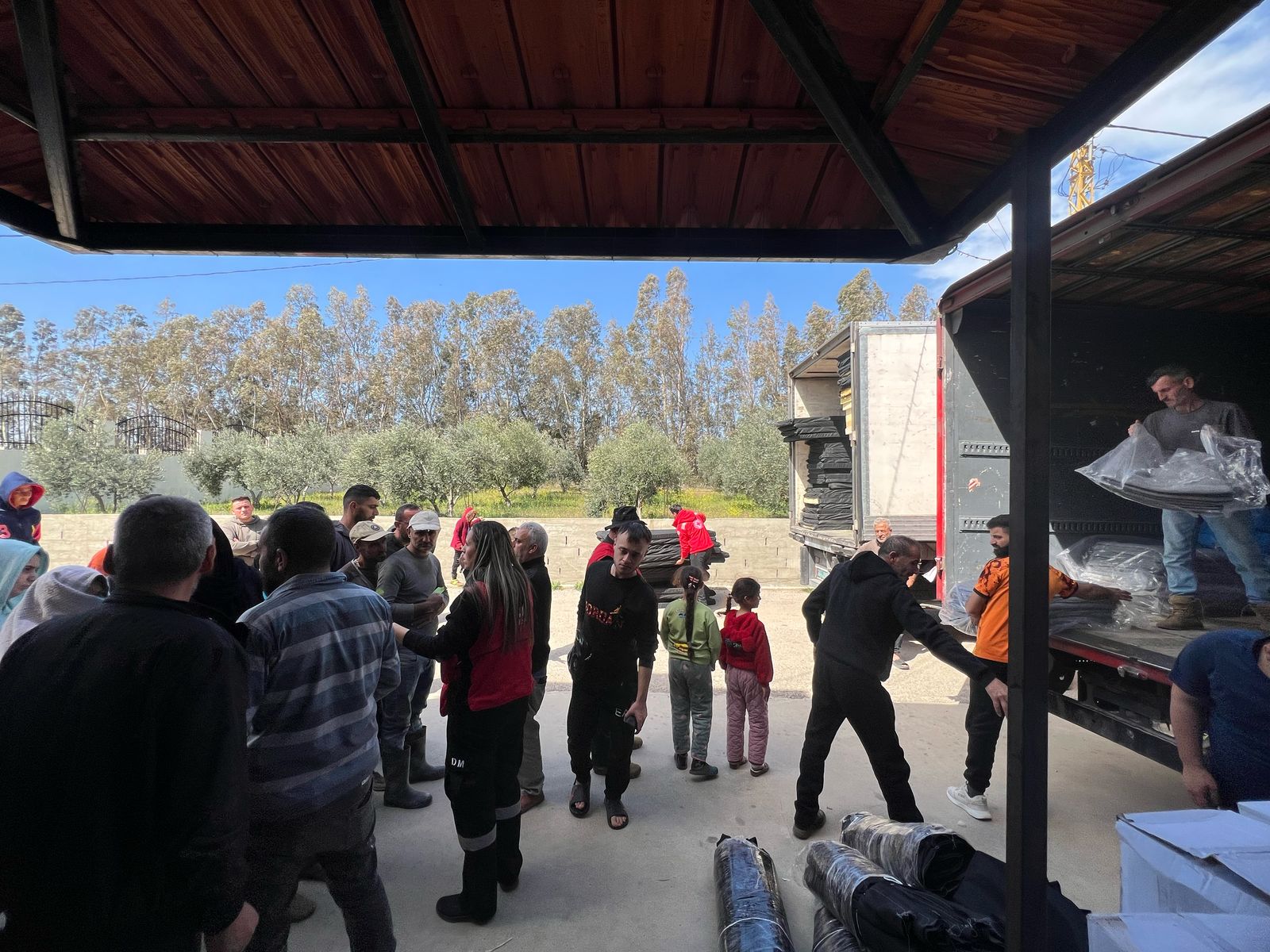 نازحون سوريون في سهل عكار شمالي لبنان