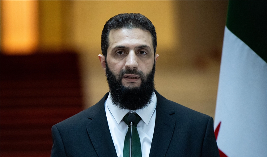 احمد الشرع. (أرشيفية)