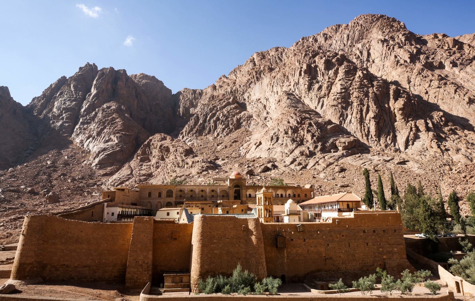 دير سانت كاترين. (أرشيفية)