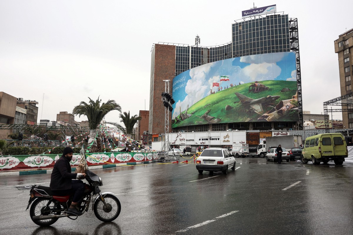 طهران. (أ ف ب)