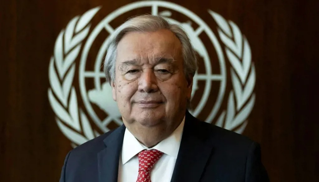 أنطونيو غوتيريش. (مواقع)