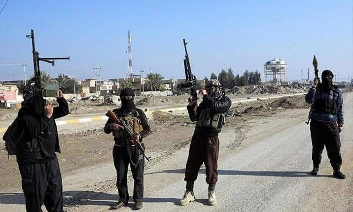 عناصر من داعش في سوريا. (أرشيفية)