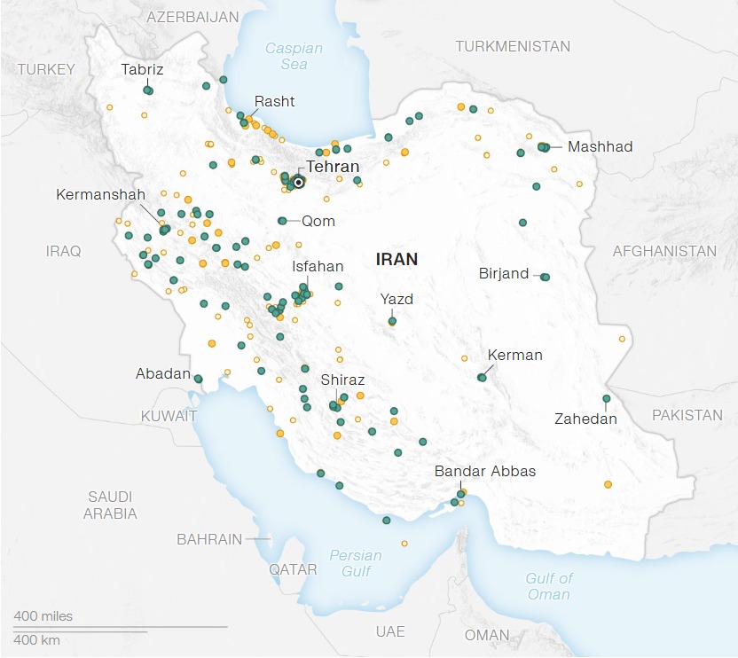 خارطة نشرها 