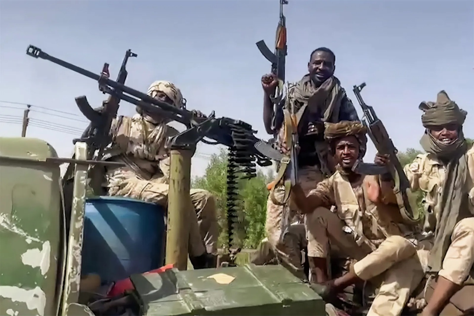 مقاتلون في جنوب السودان. (ارشيفية)