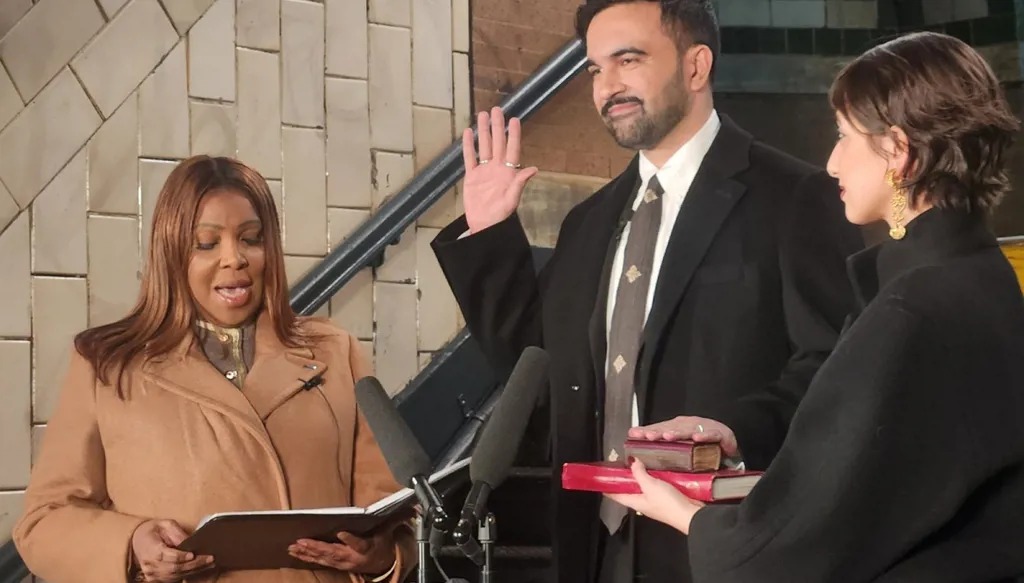 زهران ممداني. (أ ف ب)