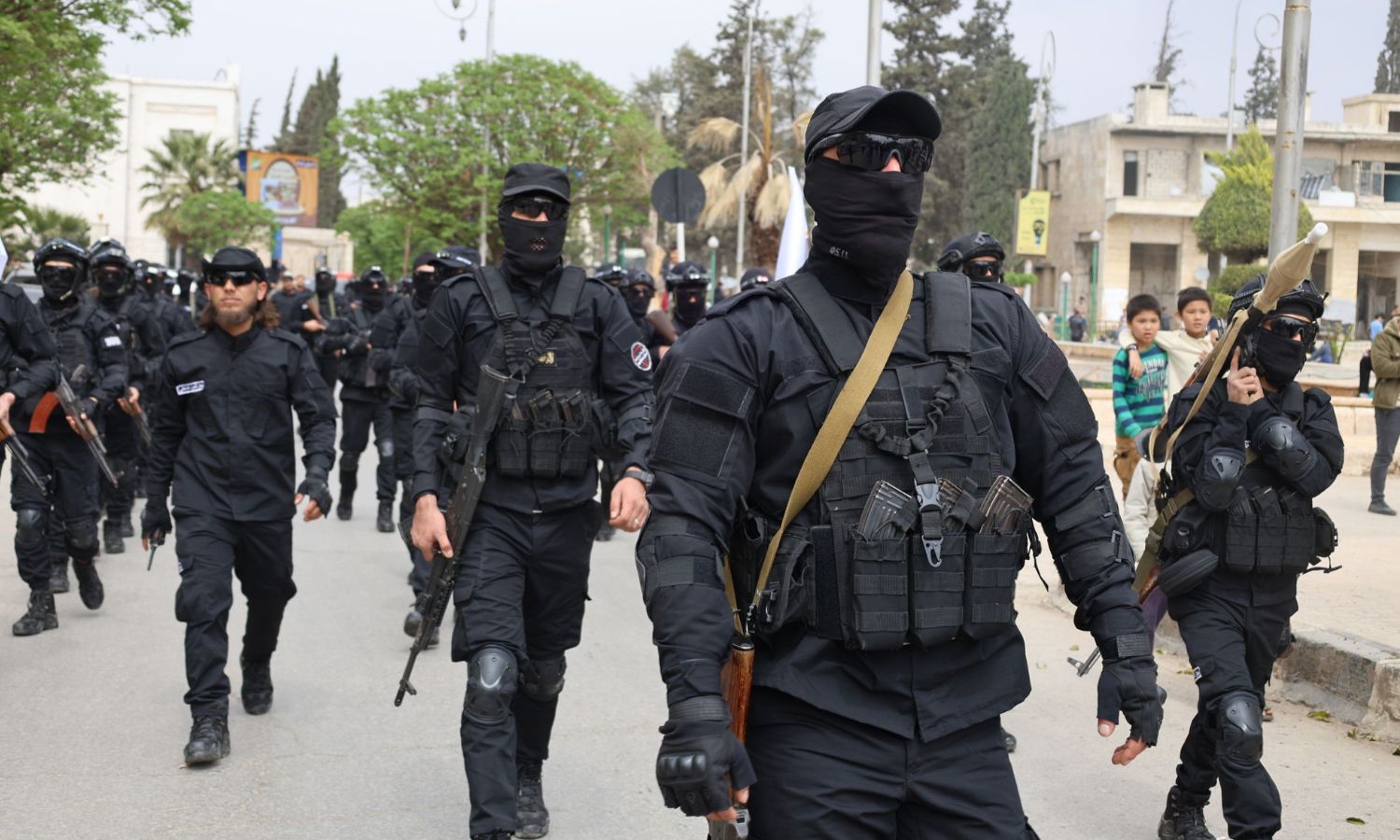 عناصر من الأمن الداخلي السوري. (أرشيفية)