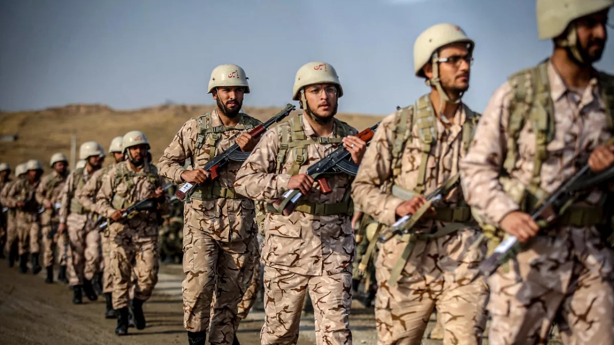 قوات من الحرس الثوري الايراني. (أرشيف)