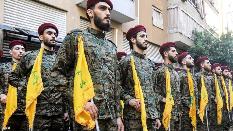 عناصر من حزب الله. (ا ف ب)