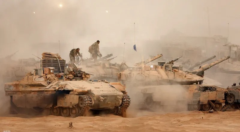 قوات من الجيش الاسرائيلي. (اكس)