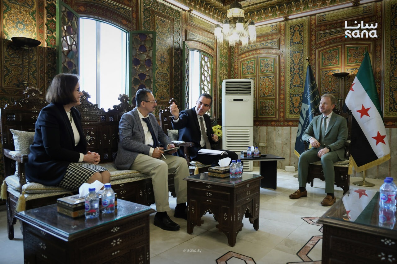 الاجتماع في دمشق. (سانا)