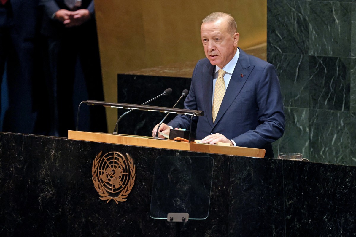 رجب طيب أردوغان. (أ ف ب)