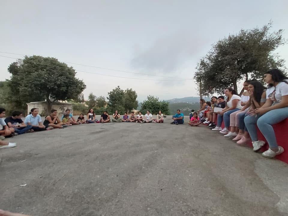 تجمع في كفرحي. (النهار)