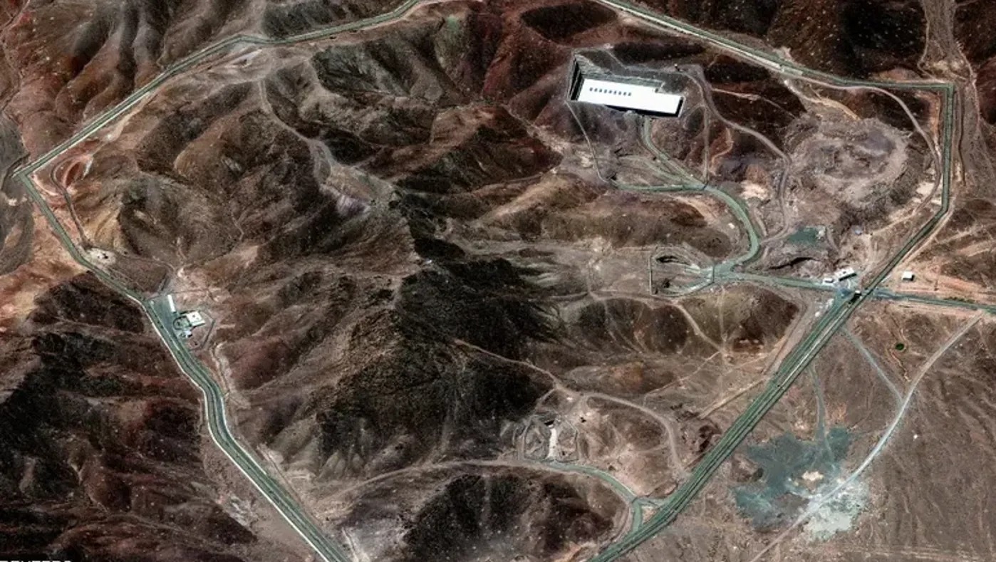 منشأة فوردو الإيرانية (رويترز).