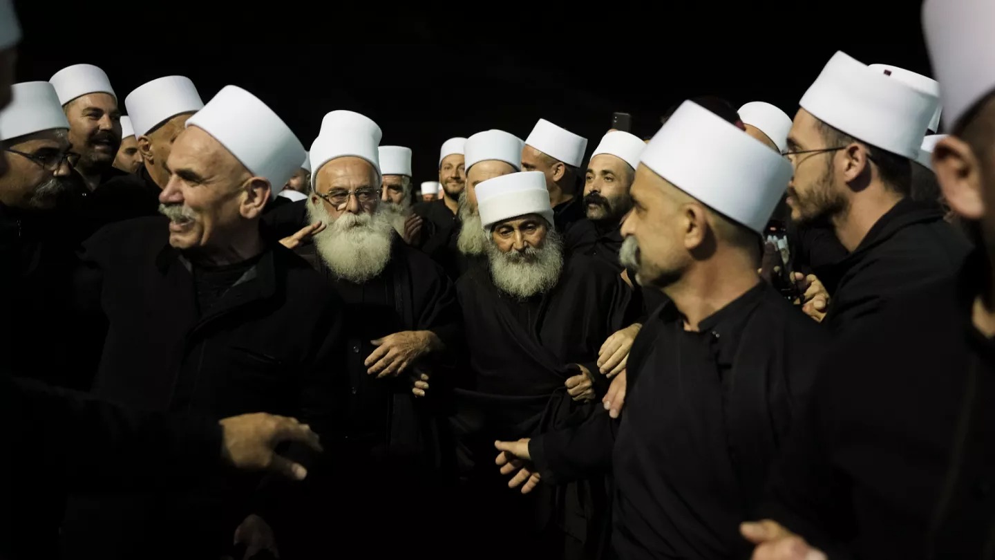 رجال دين دروز. (أرشيفية)