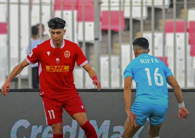 من المباراة. (وكالات) 