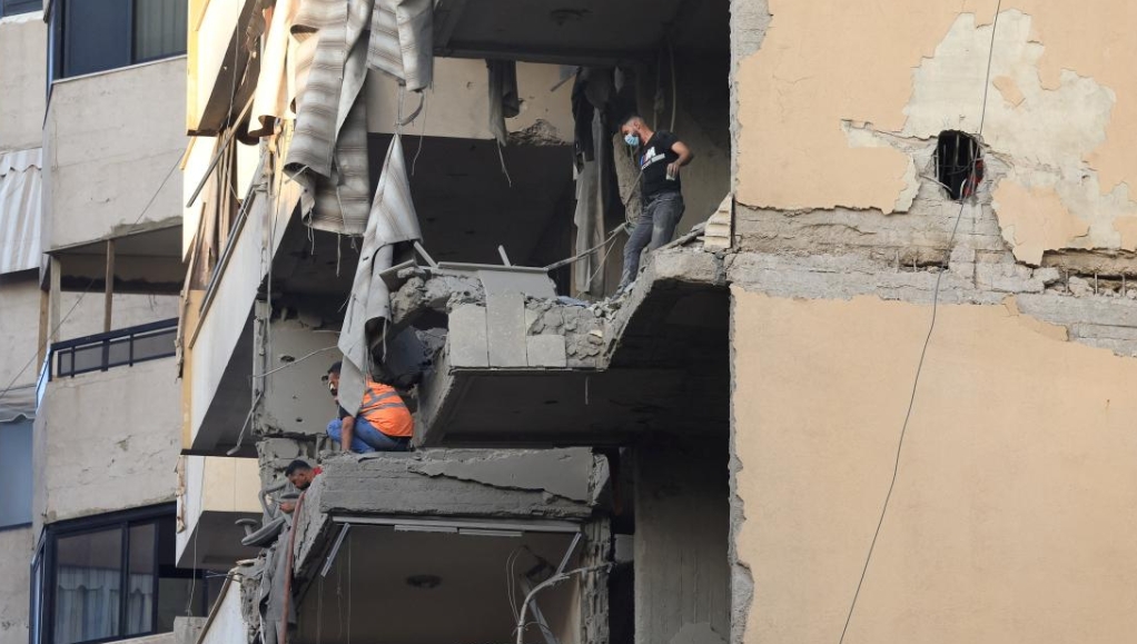 استهداف الضاحية الجنوبية لبيروت 