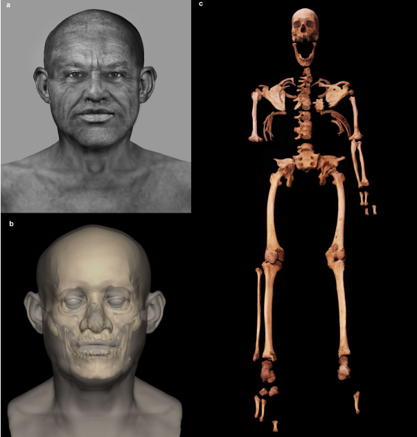 أعاد الباحثون بناء وجه رجل النويرات