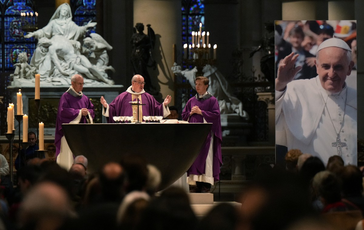 رحيل البابا فرنسيس (أ ف ب)