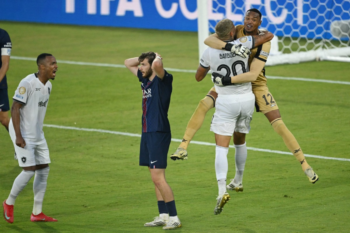 بوتافوغو البرازيلي يفوز على سان جيرمان (أ ف ب)