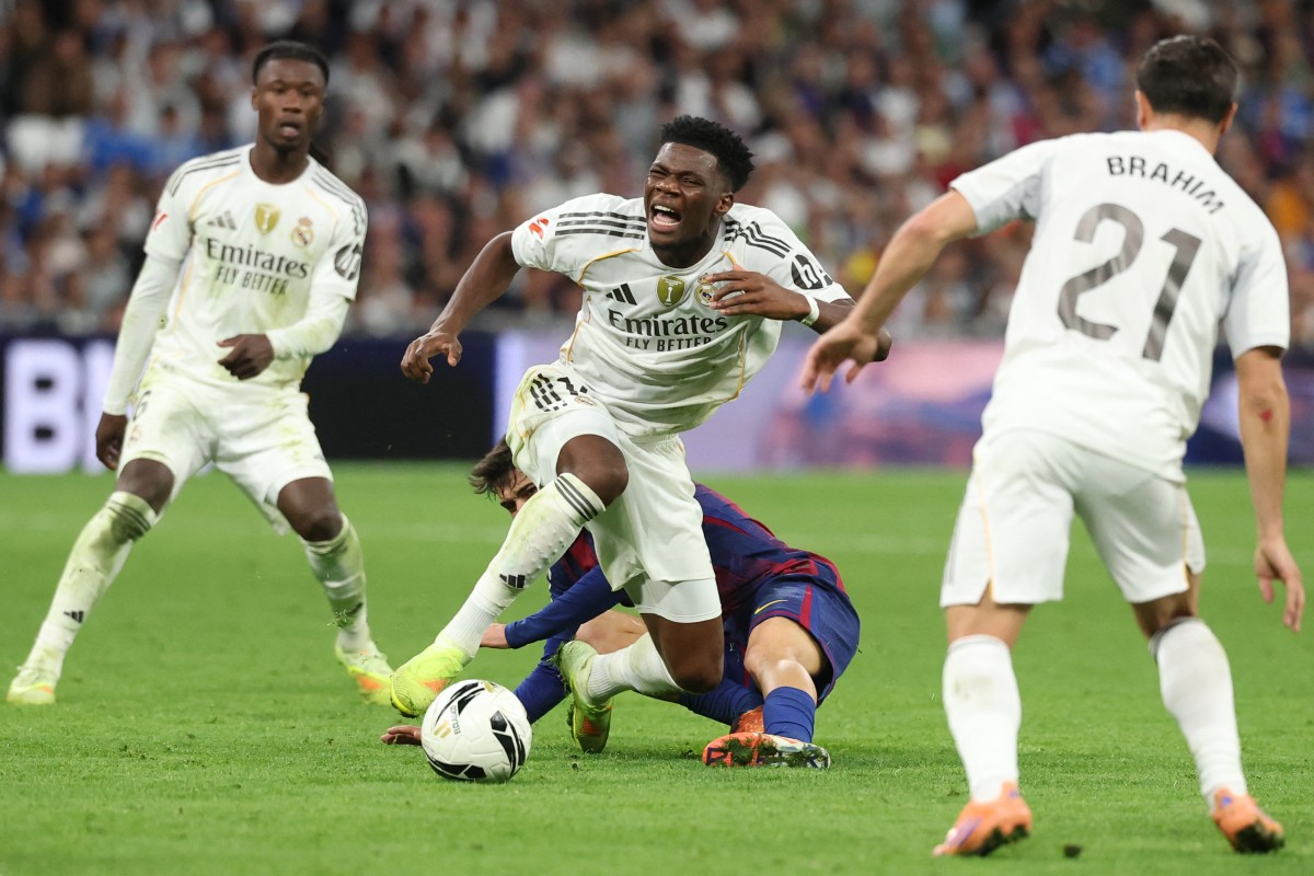 فوز ريال مدريد في الكلاسيكو (أ ف ب)