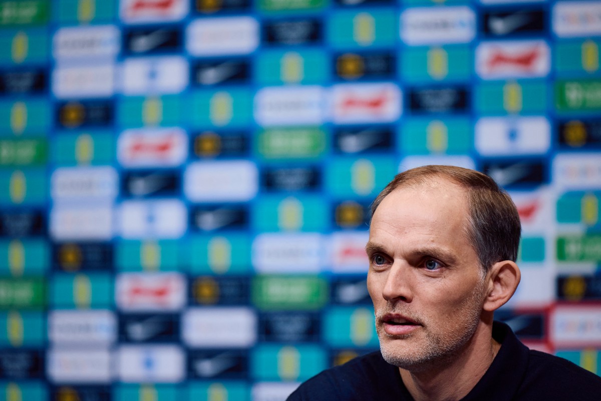 توماس توخيل مدرب منتخب إنكلترا (أ ف ب)