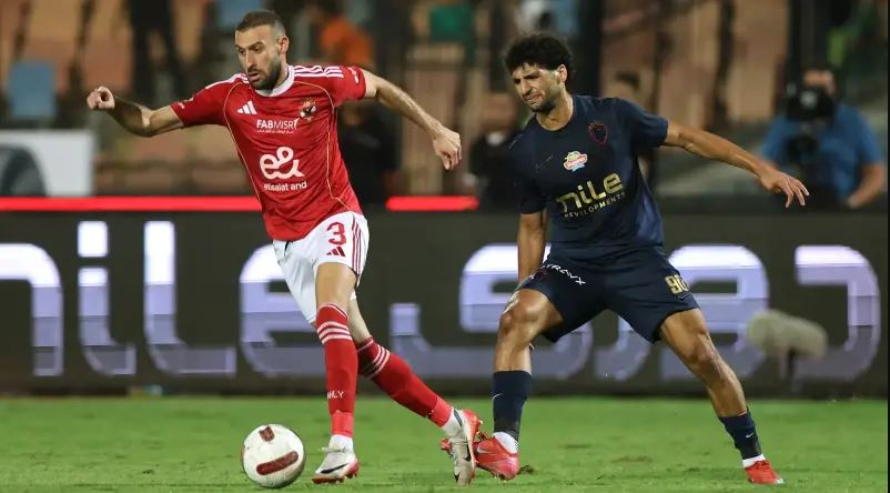 عمر كمال لاعب النادي الأهلي المصري (اكس)