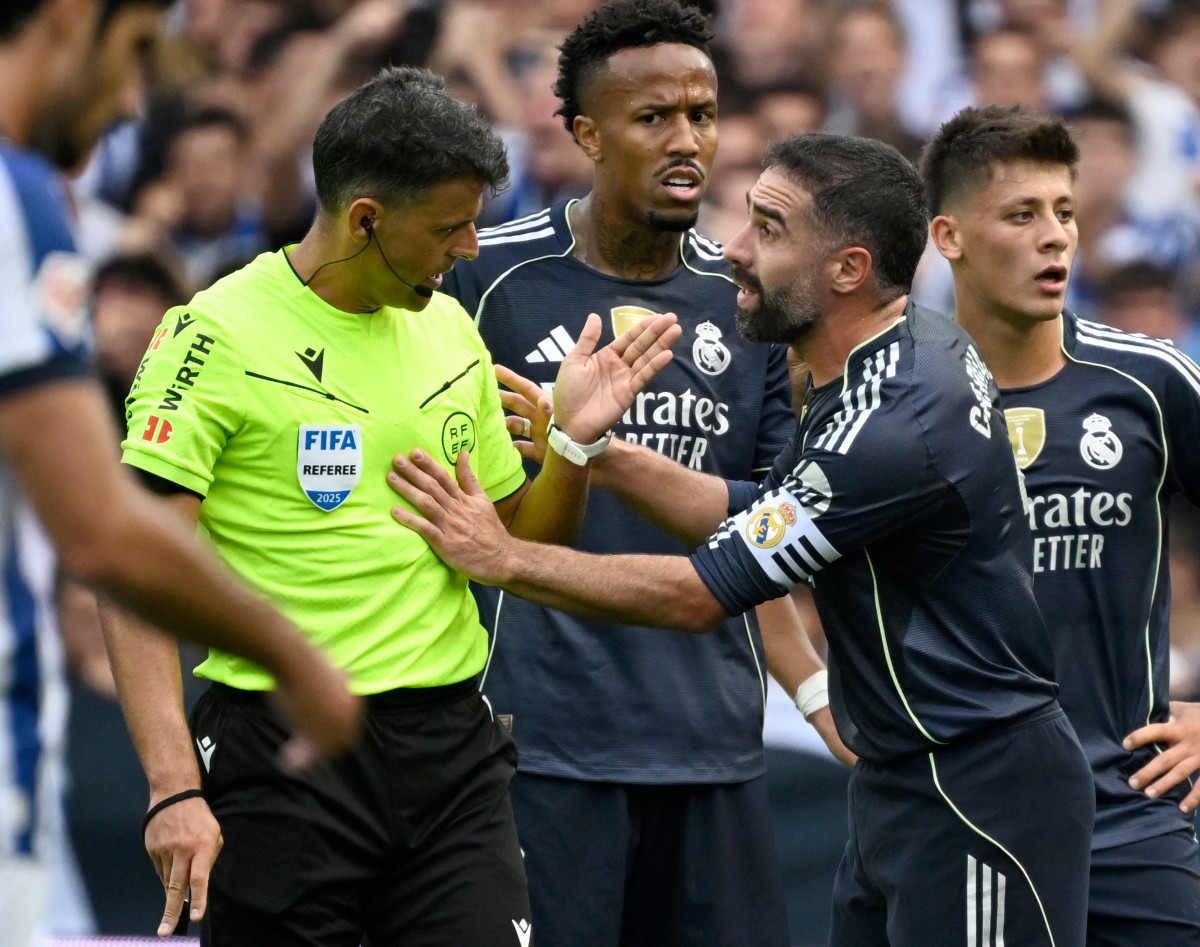 غضب ريال مدريد (أ ف ب)