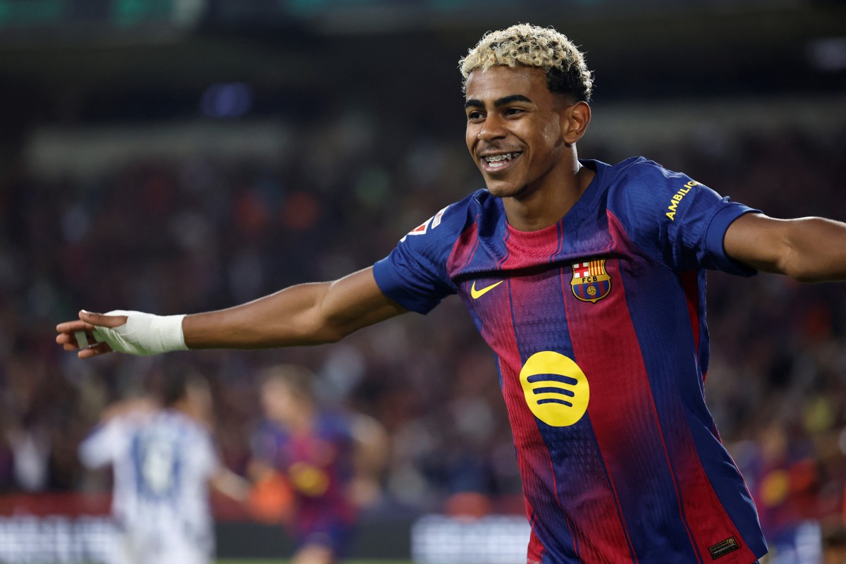 لامين يامال (أ ف ب)