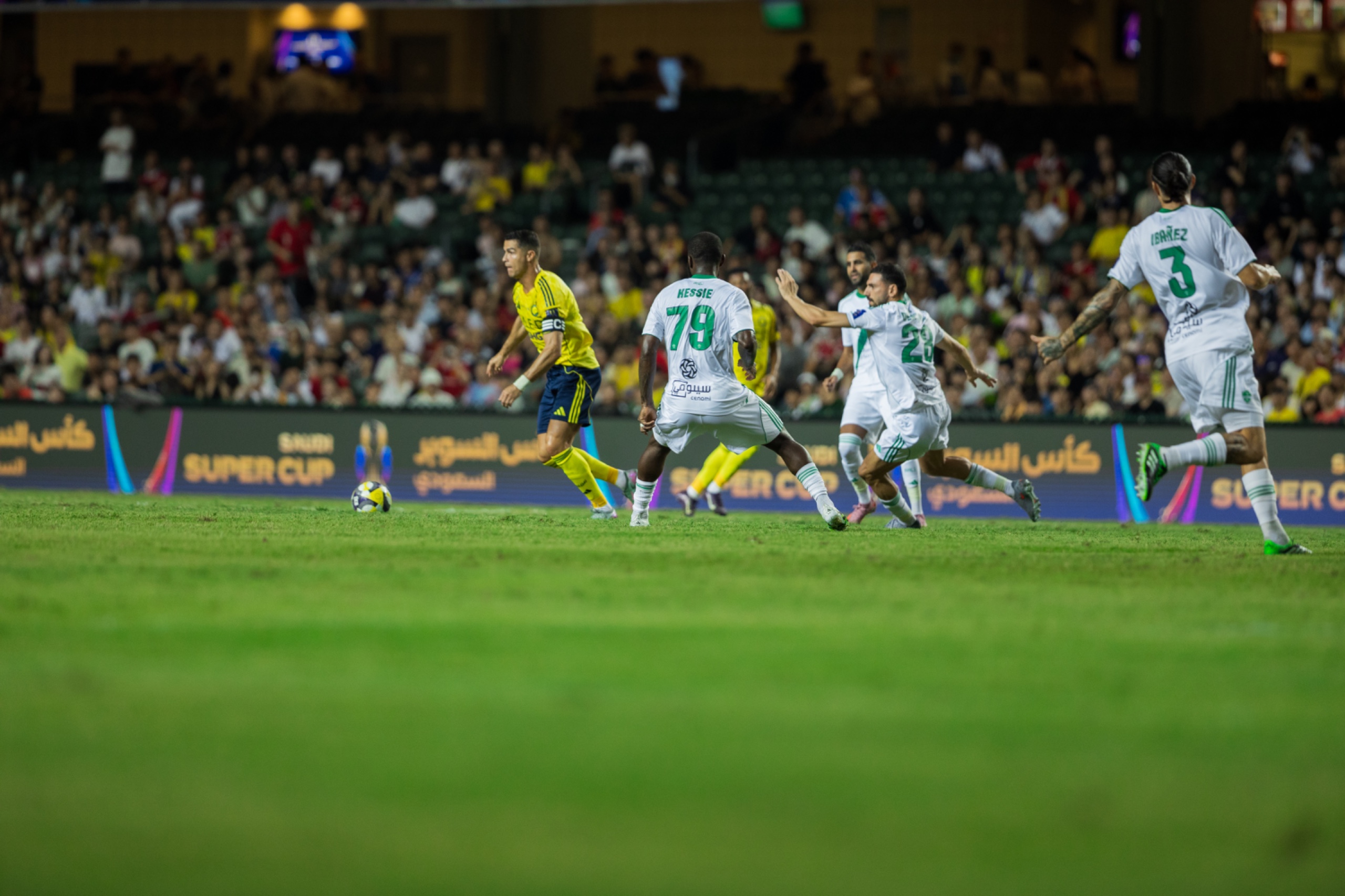 مباراة الأهلي والنصر بكأس السوبر (إكس)