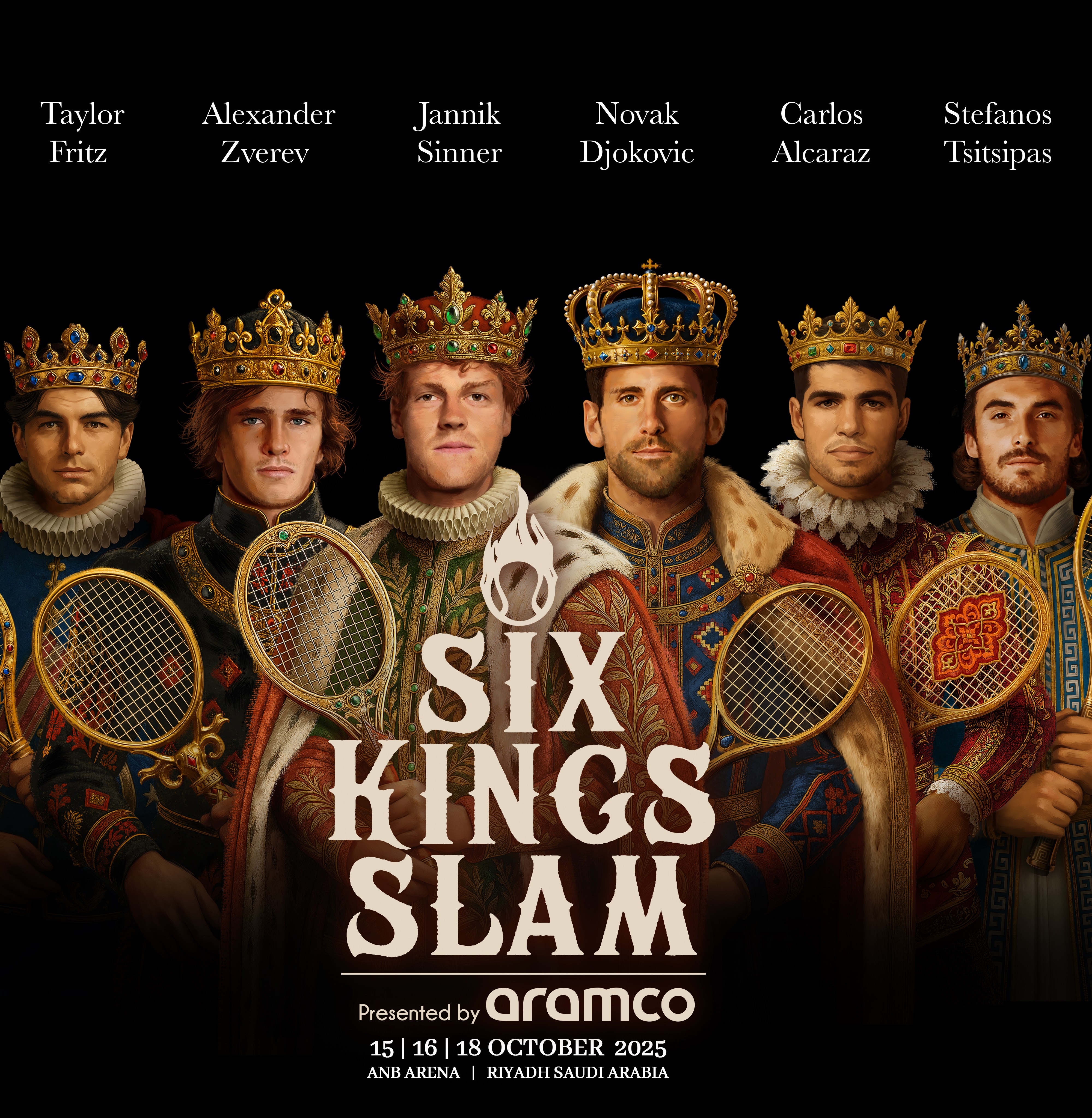 بطولة Six Kings Slam 2025 (وكالات)