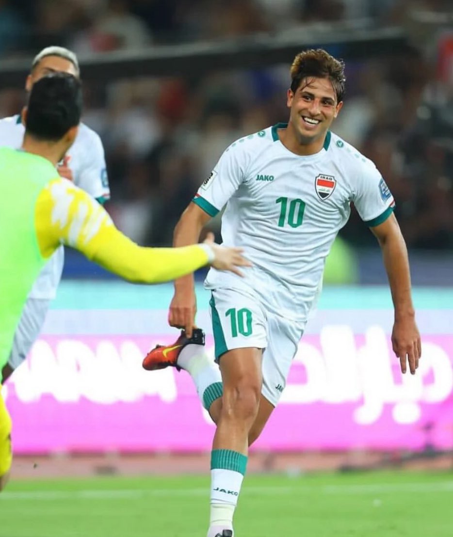 المهاجم العراقي مهند علي (إكس)