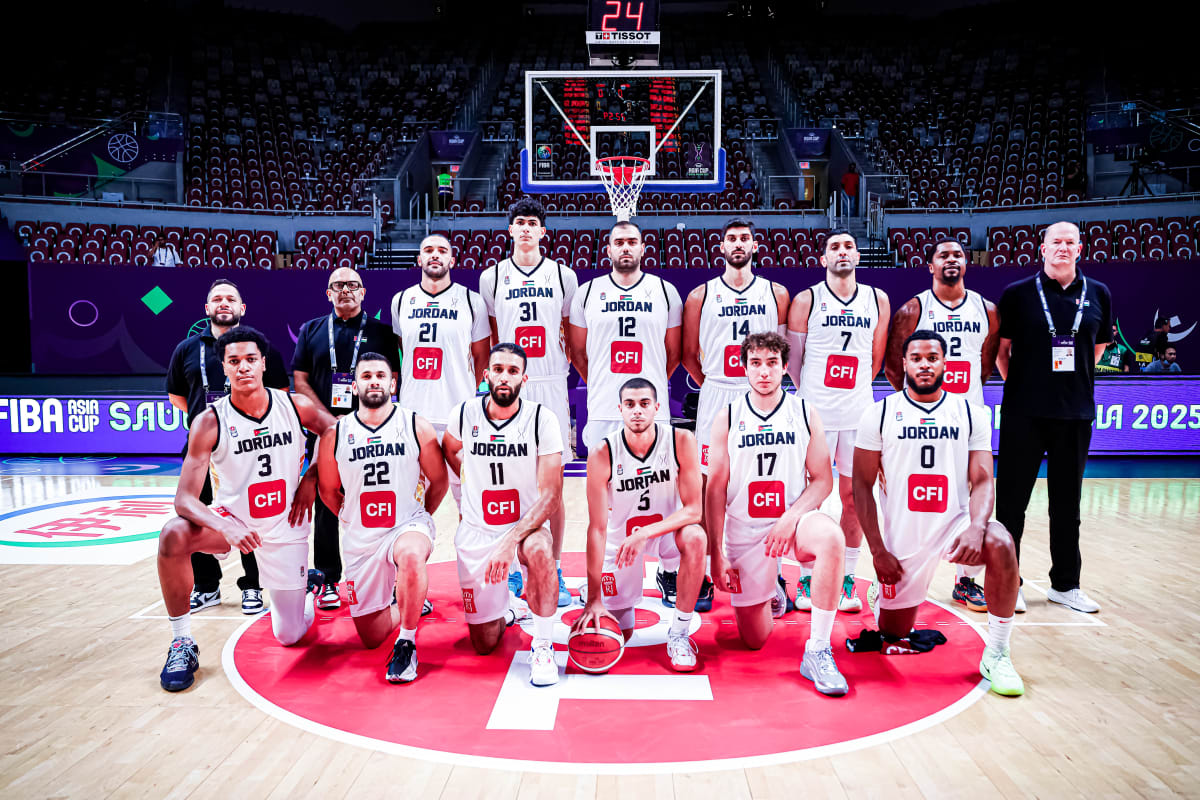 منتخب الأردن لكرة السلة. (موقع فيبا الرسمي)