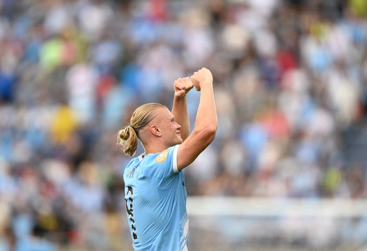 هالاند اللاعب الأغلى في الدوري الإنكليزي (أ ف ب)