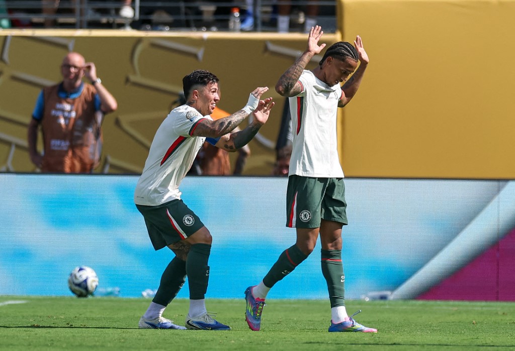 جواو بيدرو نجم تشيلسي الجديد (أ ف ب)