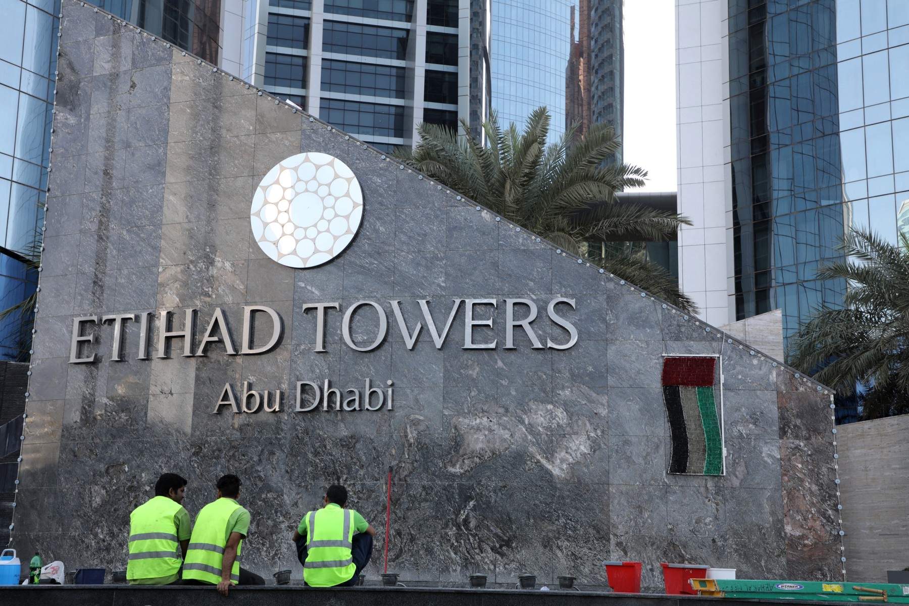 العمالة الحرة في الإمارات (أ ف ب)