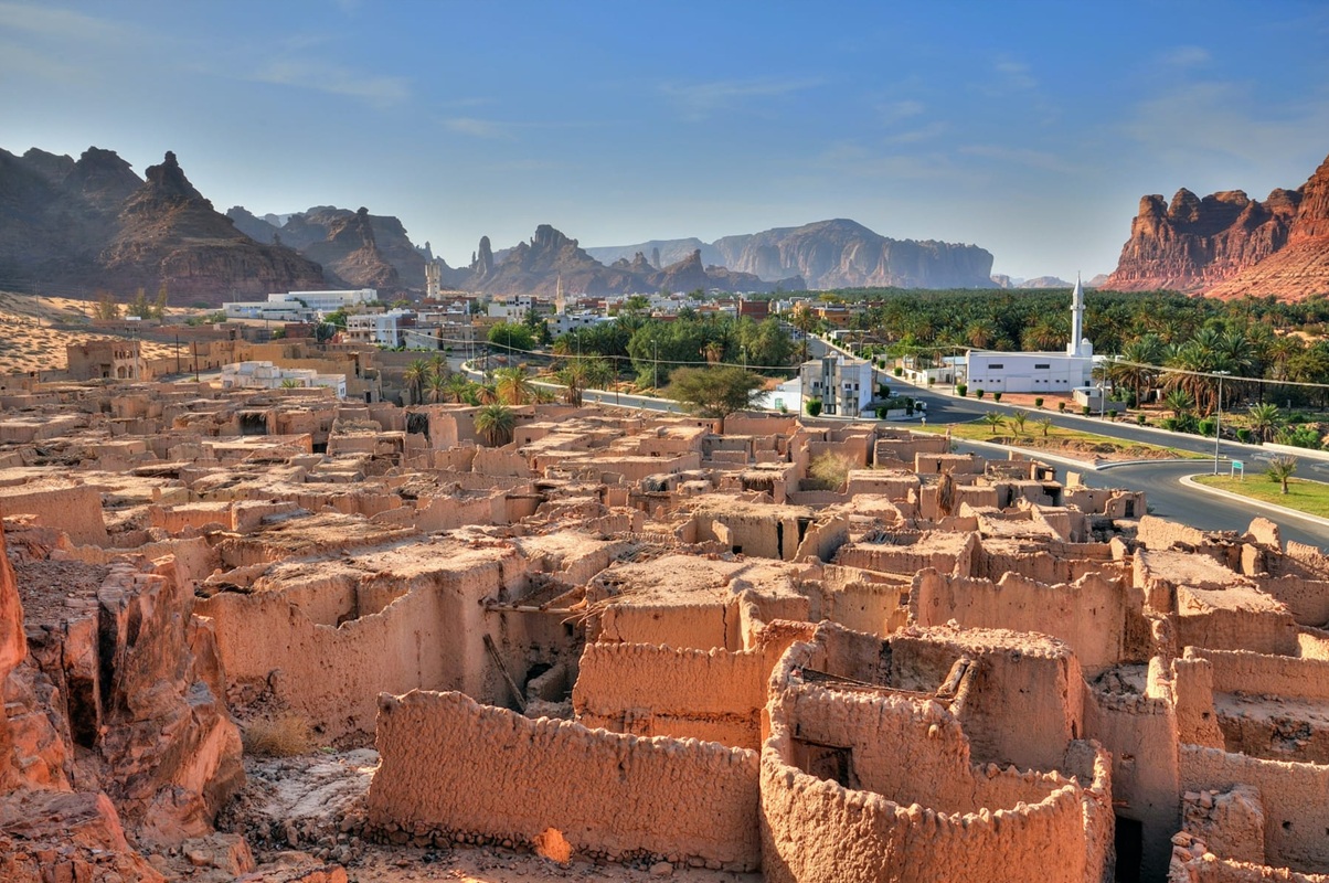 المناطق الأثرية في العلا (وكالات)