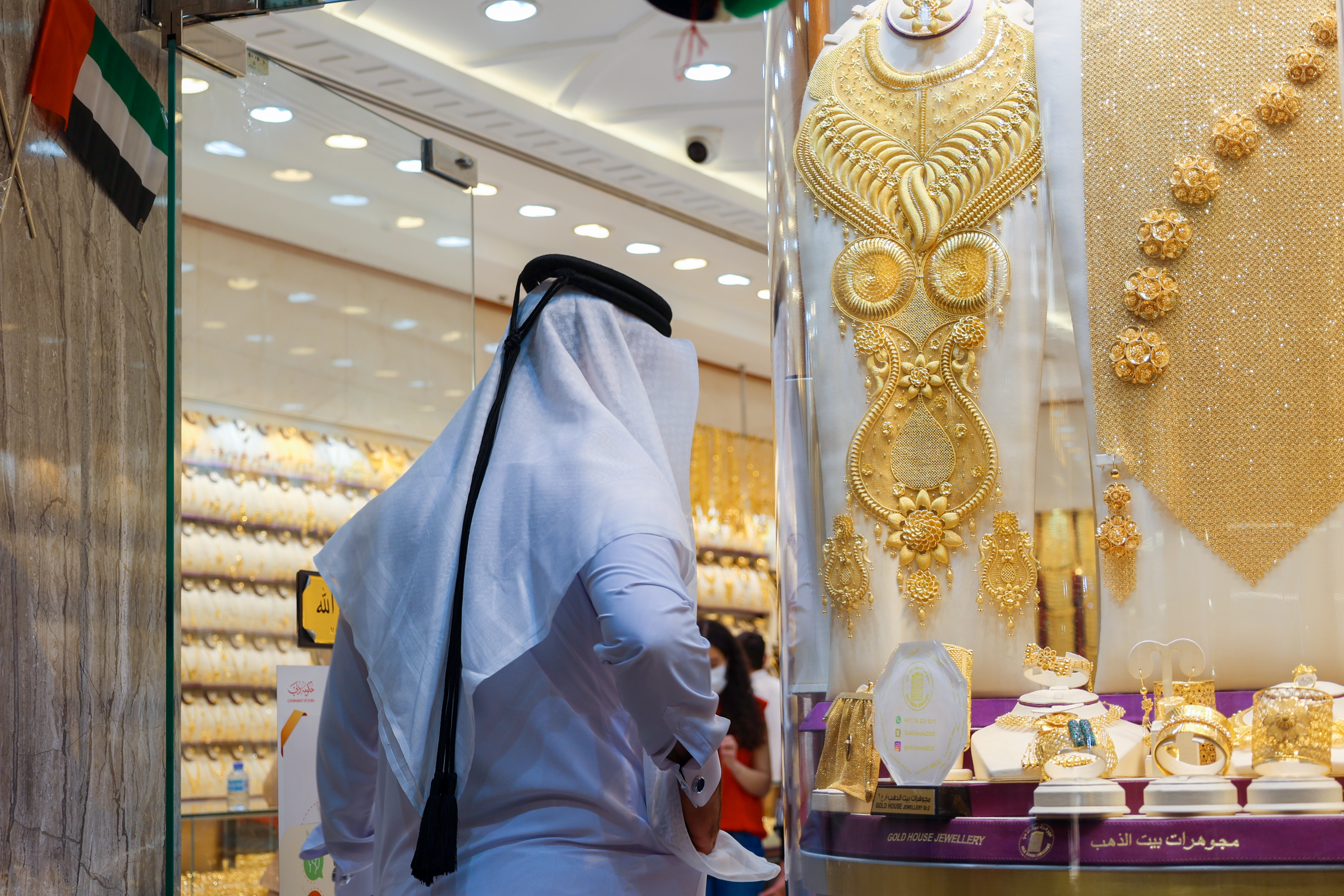 مبيعات الذهب في الإمارات ترتفع خلال رمضان (وكالات)