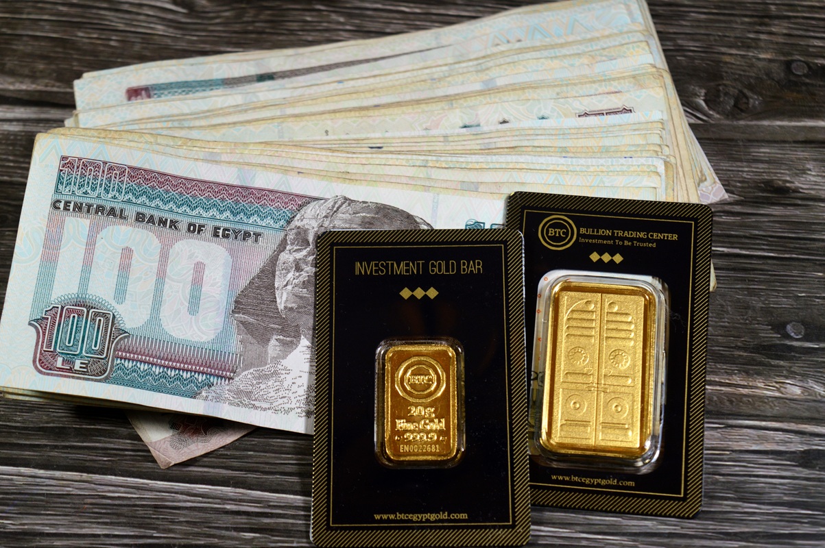 سبائك ذهبية مصرية (وكالات)