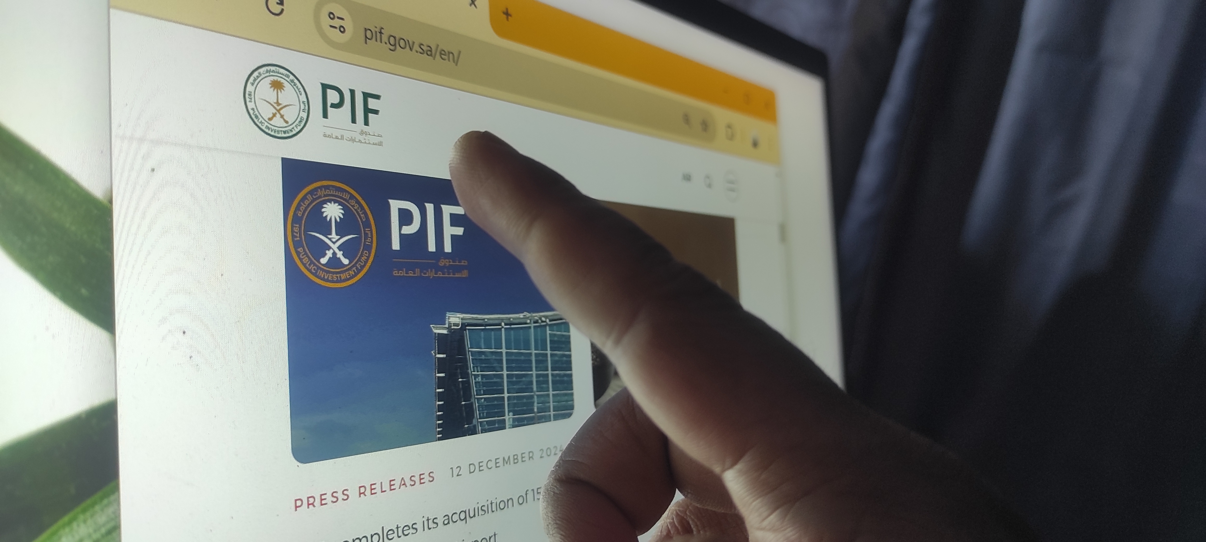 صندوق الاستثمارات العامة السعودي