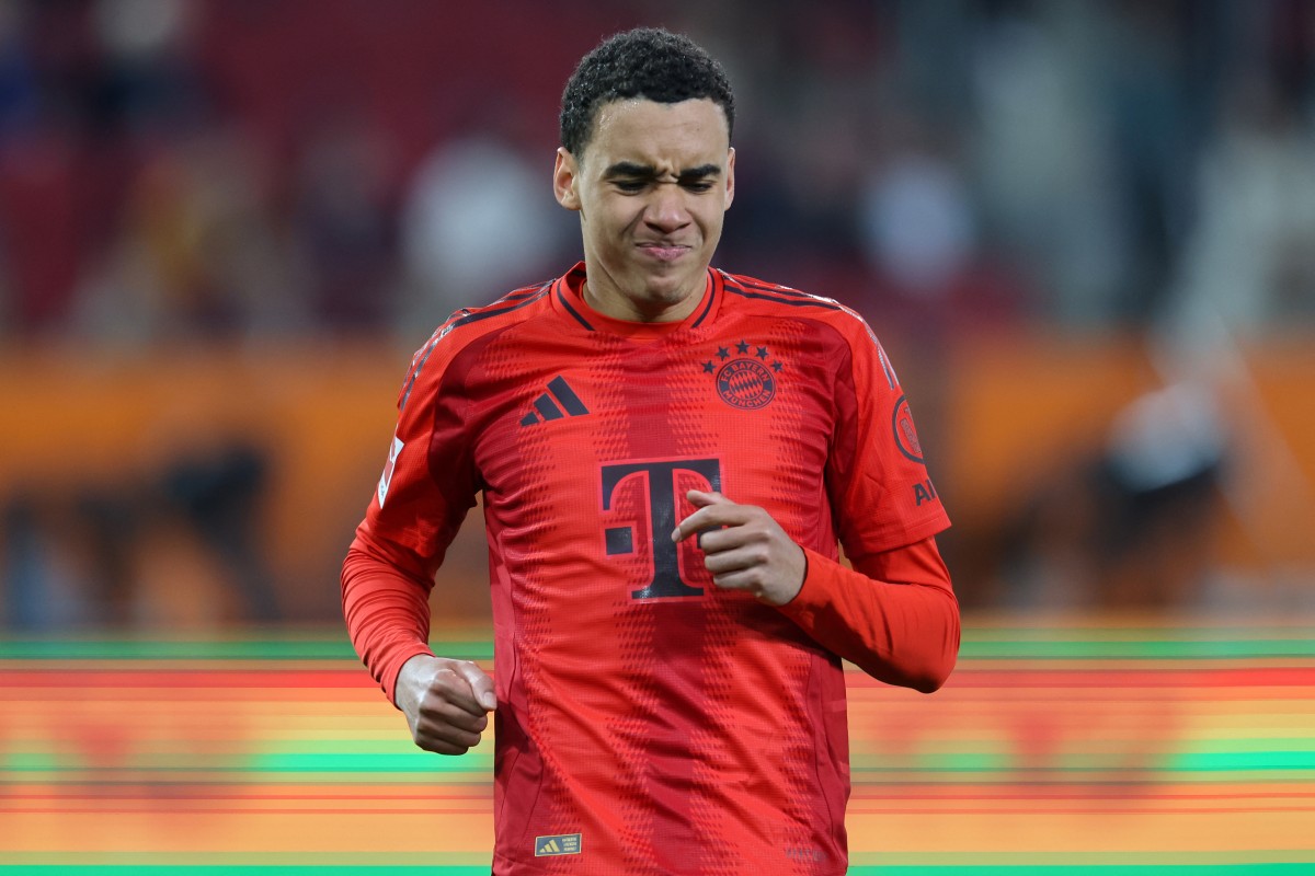 لحظة شعور موسيالا بالألم (أ ف ب)