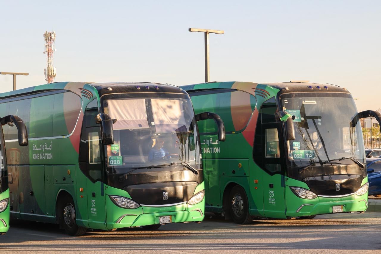 من منظومة النقل في الدورة. (وكالات) 