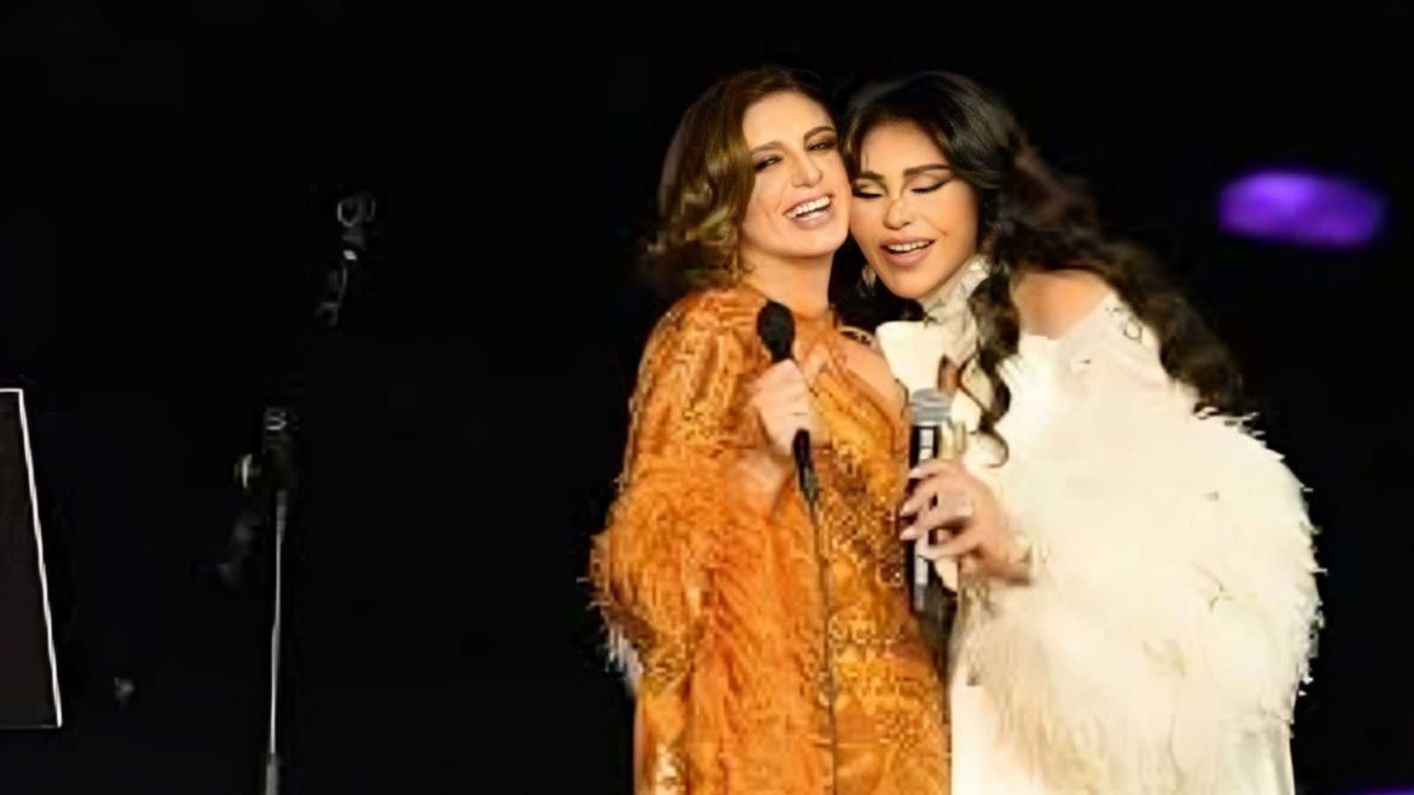 أحلام وأنغام (سوشيال ميديا)